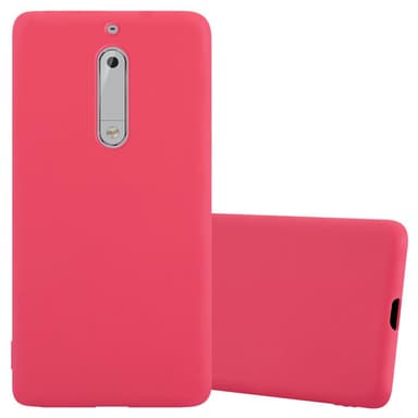 Deksel Nokia 5 2017 Silikon cover (rød)