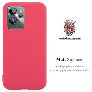 Deksel Realme GT 2 PRO Silikon cover (rød)