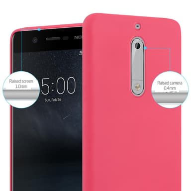 Deksel Nokia 5 2017 Silikon cover (rød)
