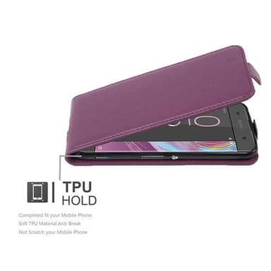 Sony Xperia XA Deksel Cover Etui (lilla)