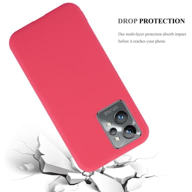 Deksel Realme GT 2 PRO Silikon cover (rød)