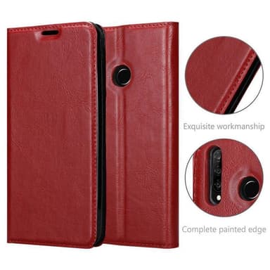 Huawei P30 LITE lommebokdeksel case (rød)