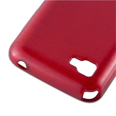 LG L4 II silikondeksel cover (rød)