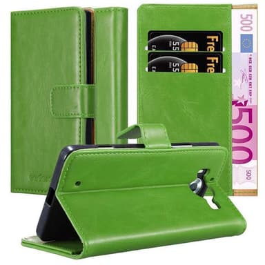 Nokia Lumia 950 lommebokdeksel etui (grønn)