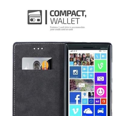 Nokia Lumia 929 / 930 Deksel Case Cover (blå)