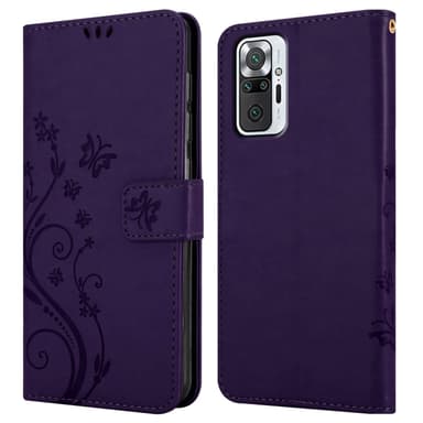 Xiaomi RedMi NOTE 10 PRO lommebokdeksel Blomster