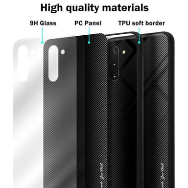 Samsung Galaxy NOTE 10 Deksel Case Cover (svart)