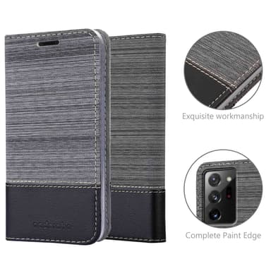 Samsung Galaxy NOTE 20 ULTRA lommebokdeksel etui (grå)