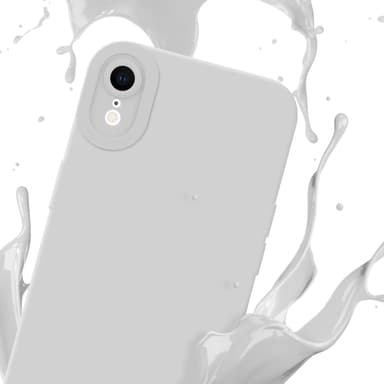 iPhone XR Deksel case (hvit)