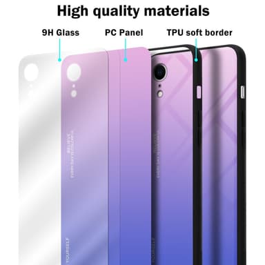 Deksel iPhone XR Case Cover (svart)