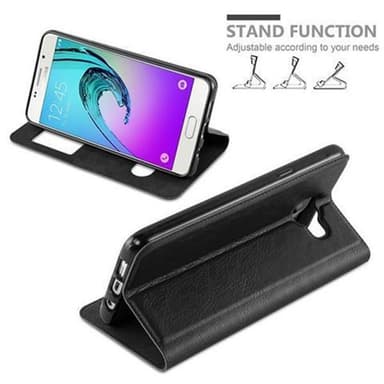 Samsung Galaxy A5 2016 lommebokdeksel cover (svart)