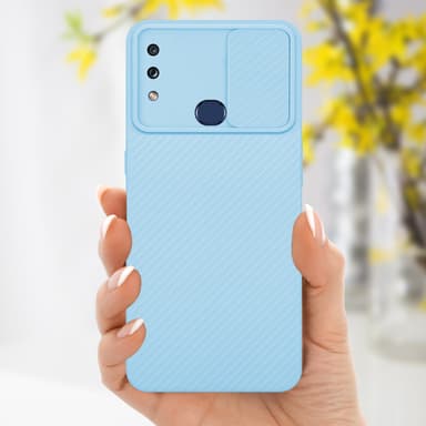 Deksel Samsung Galaxy A10s / M01s cover (blå)