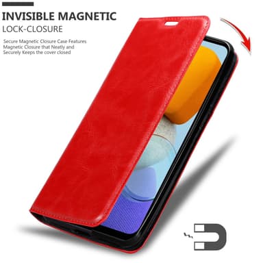 Samsung Galaxy M23 5G lommebokdeksel case (rød)