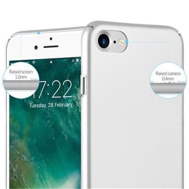 Deksel iPhone 7 / 7S / 8 / SE 2020 Case Cover (sølv)