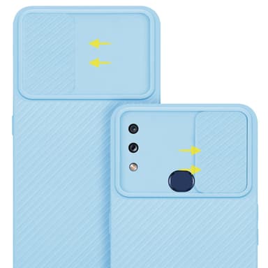 Deksel Samsung Galaxy A10s / M01s cover (blå)