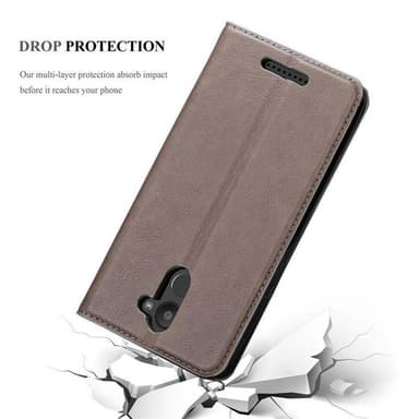 BQ Aquaris U PLUS lommebokdeksel case (brun)