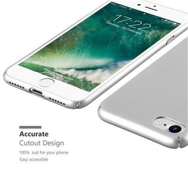Deksel iPhone 7 / 7S / 8 / SE 2020 Case Cover (sølv)