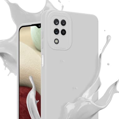 Samsung Galaxy A12 / M12 Deksel case (hvit)