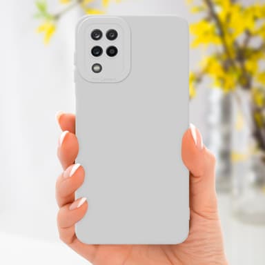 Samsung Galaxy A12 / M12 Deksel case (hvit)