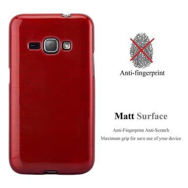 Samsung Galaxy J1 2016 silikondeksel cover (rød)