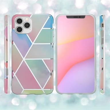 iPhone 12 / 12 PRO lommebokdeksel etui (rosa)