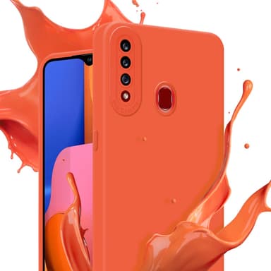 Samsung Galaxy A20s Deksel case (oransje)