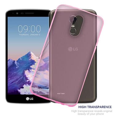 LG STYLUS 3 deksel ultra slim (rosa)