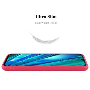 Deksel Realme 5 PRO / Realme Q Silikon cover (rød)