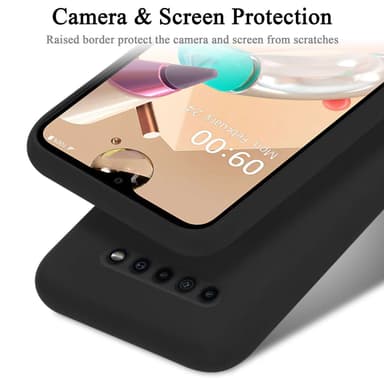 LG K41S silikondeksel case (Svart)