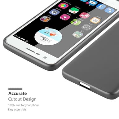 Deksel ZTE Blade V8 MINI Case Cover (grå)