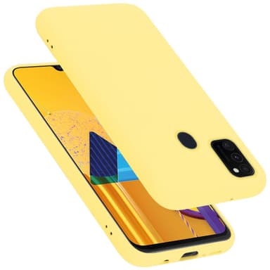 Samsung Galaxy M21 / M30s silikondeksel case (gul)