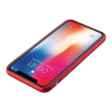 Deksel iPhone X / XS Case Cover (rød)