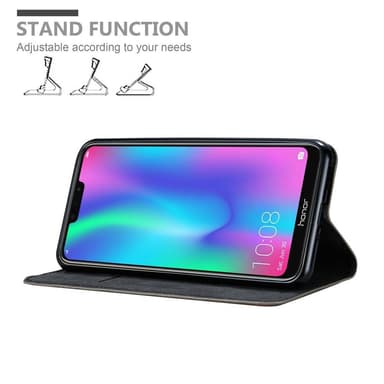 Honor 8C lommebokdeksel case (brun)
