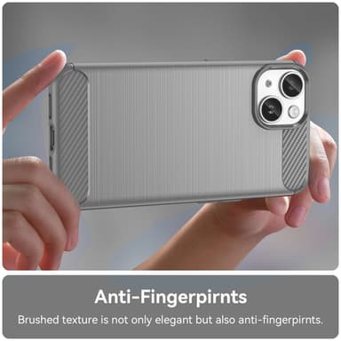 Deksel iPhone 14 PLUS ultra slim (grå)