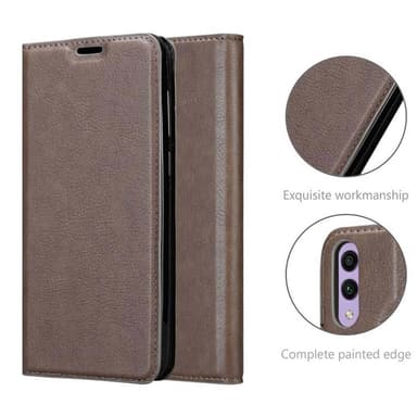 Honor 8C lommebokdeksel case (brun)