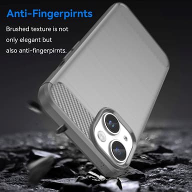 Deksel iPhone 14 PLUS ultra slim (grå)
