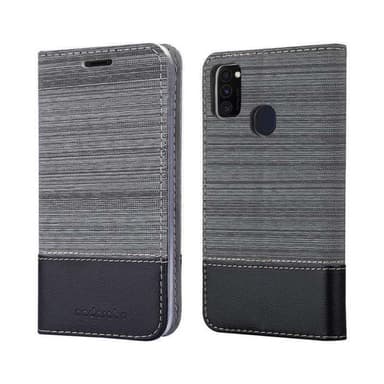 Samsung Galaxy M21 / M30s lommebokdeksel etui (grå)