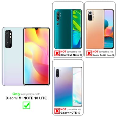 Xiaomi Mi NOTE 10 LITE Skjermbeskytter Skärmskydd