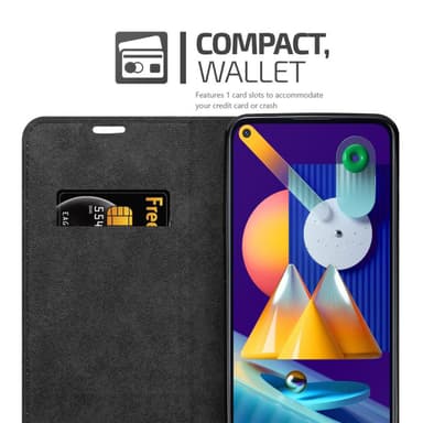 Samsung Galaxy A11 / M11 lommebokdeksel case (brun)