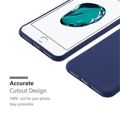 Deksel iPhone 7 PLUS / 7S PLUS / 8 PLUS case (blå)