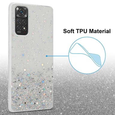 Xiaomi RedMi NOTE 11 4G / 11S 4G Silikondeksel Glitter
