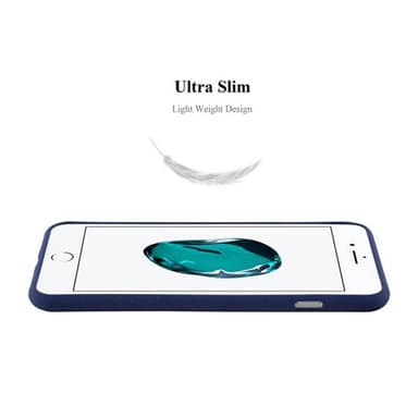 Deksel iPhone 7 PLUS / 7S PLUS / 8 PLUS case (blå)