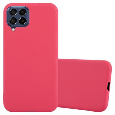 Deksel Samsung Galaxy M53 5G Silikon cover (rød)