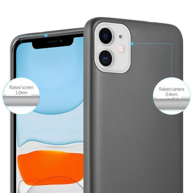 Deksel iPhone 11 Case Cover (grå)