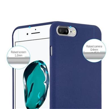 Deksel iPhone 7 PLUS / 7S PLUS / 8 PLUS case (blå)