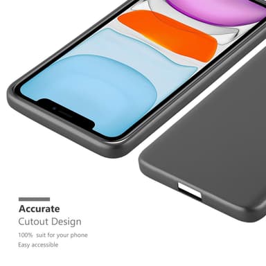 Deksel iPhone 11 Case Cover (grå)