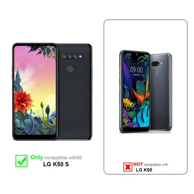 Deksel LG K50S Veske (Svart)