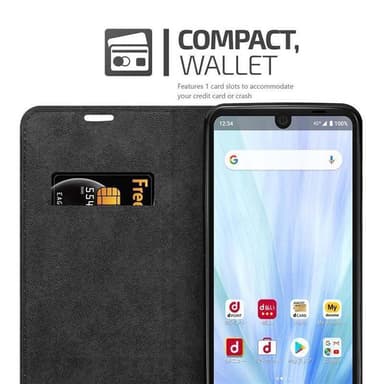 Sharp Aquos R3 lommebokdeksel case (rød)