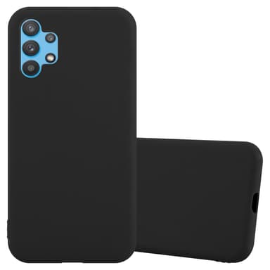 Deksel Samsung Galaxy A32 4G Silikon cover (svart)
