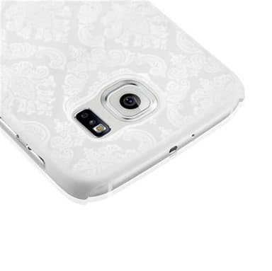 Samsung Galaxy S6 Hardt Deksel Cover (hvit)